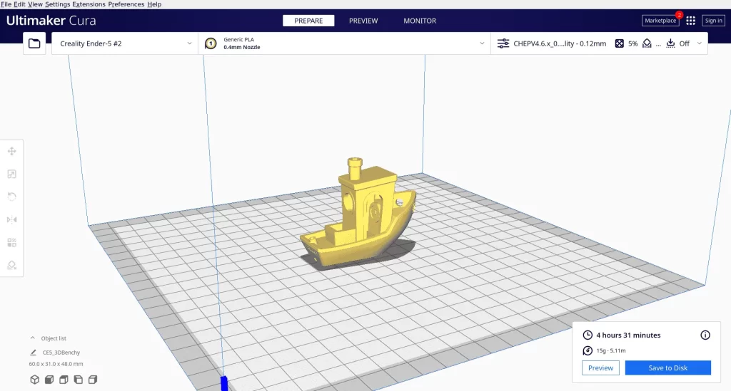 nesting-impresora-3d